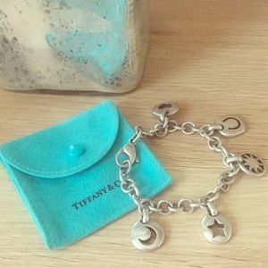 Tiffany & Co. Sterling Silver Charm Bracelet